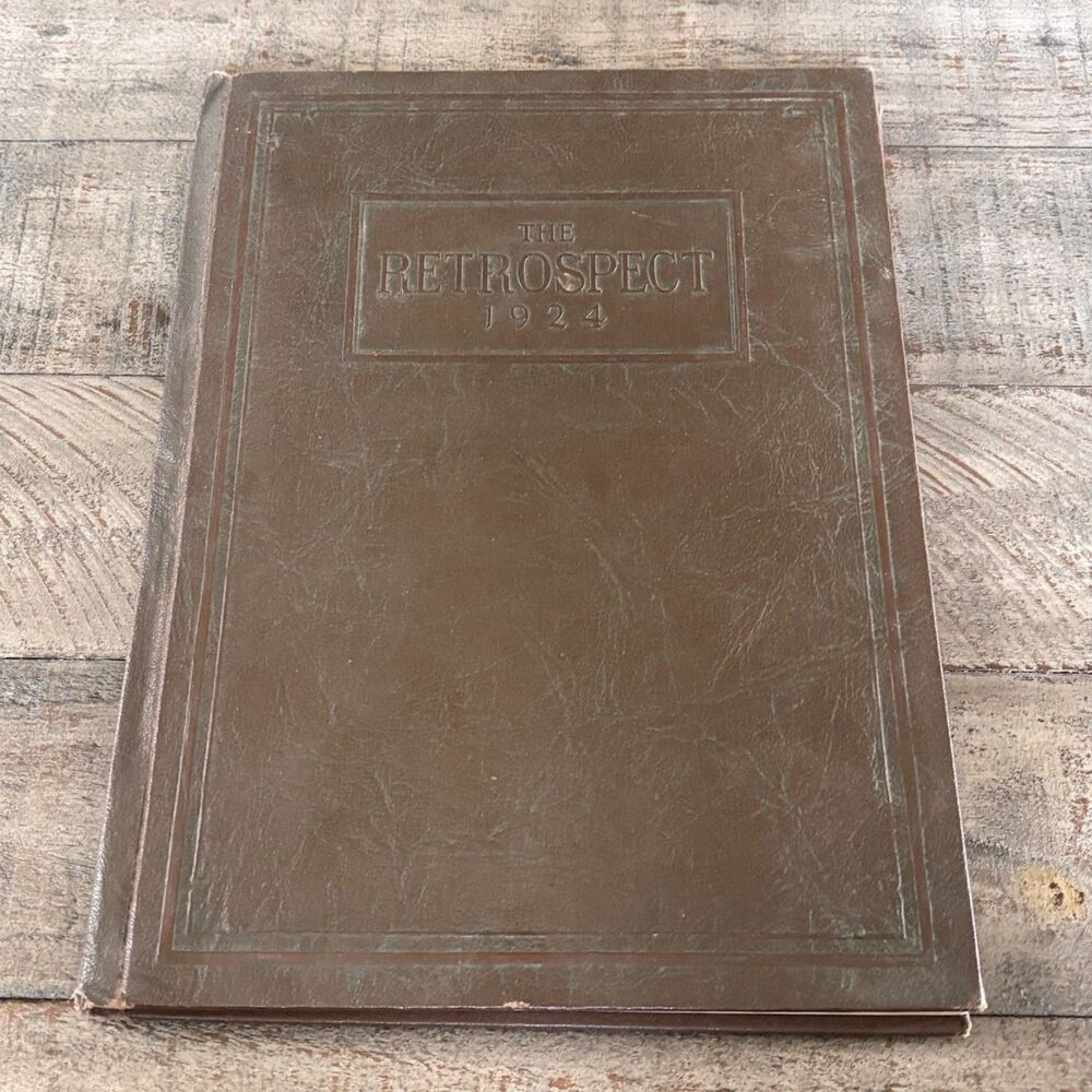 The Retrospective Blume High School 1924 Yearbook – Vintage School Annual